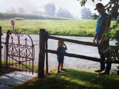 He's always looked after me. Now he does from a higher view.